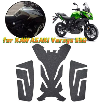 או Kawasaki VERSYS 650 2015-2021 אופנוע מיכל הדלק בצד אנטי להחליק הגנה משטח הברך אחיזה מדבקות אביזרים